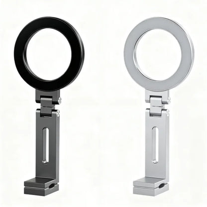 Magnetic Phone Stand For Travel, 360 Rotatable Foldable Desk Holder Beauty Gym From House