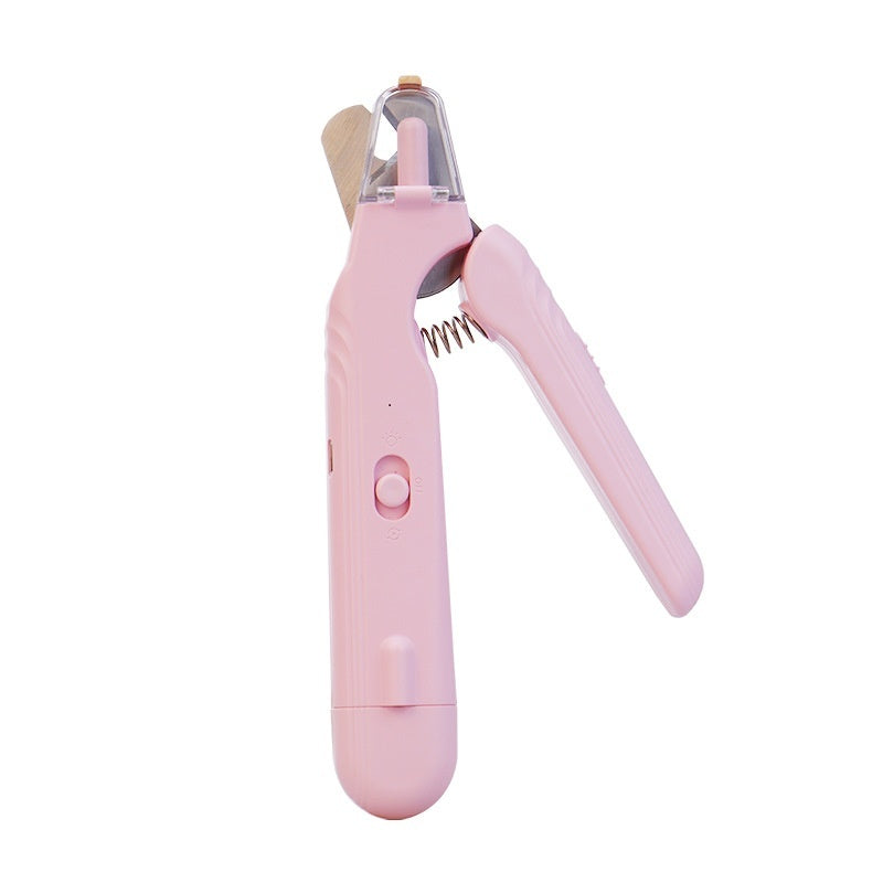 2 In 1 Pet Nail Clippers With Led Light Dog Cat Special Blood Line Pets Gym From House