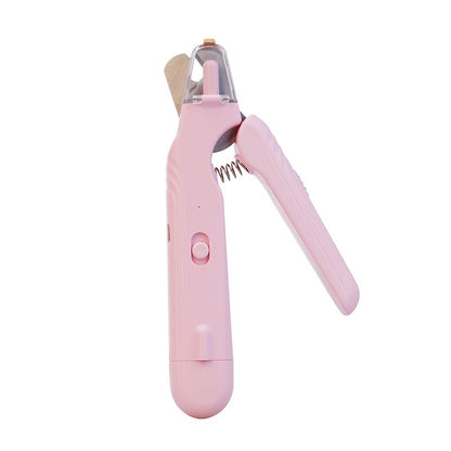 2 In 1 Pet Nail Clippers With Led Light Dog Cat Special Blood Line Pets Gym From House