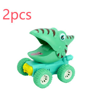 Dinosaur Push Car Sliding Animal Toy Car Kids dealsniper-net K 2PCS