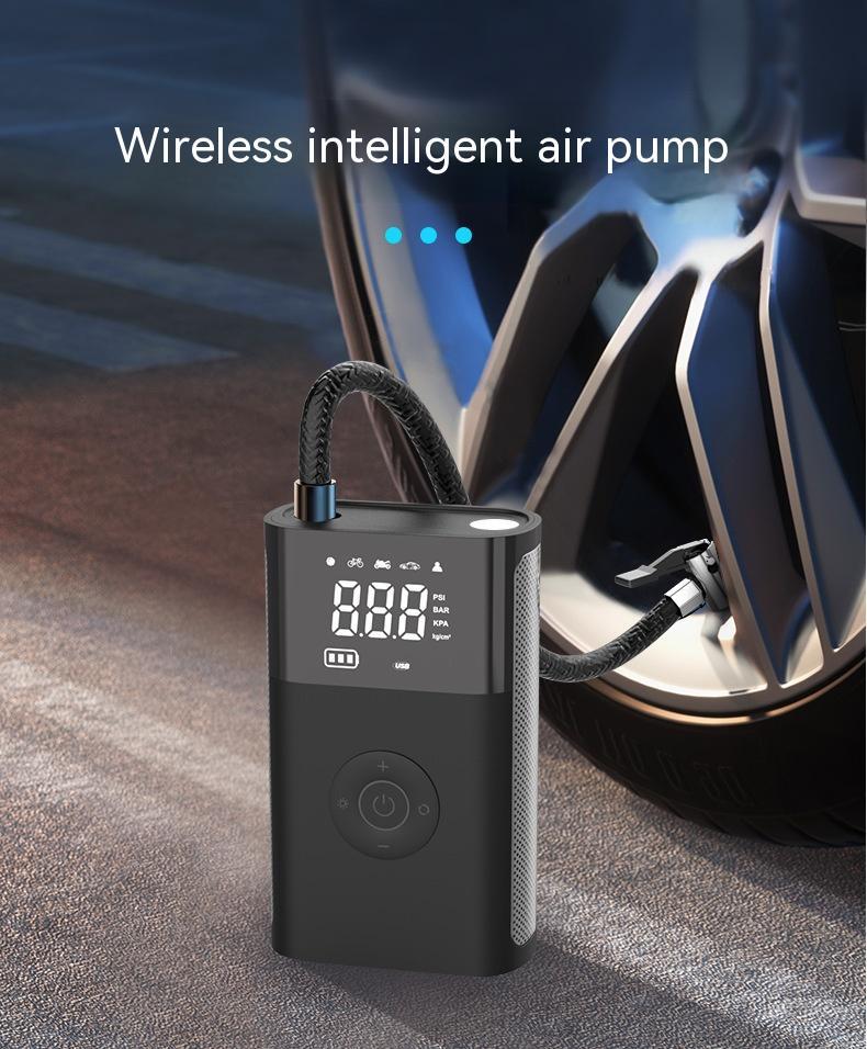 Car Wireless Digital Display Air Pump Multi-function Tire Pump