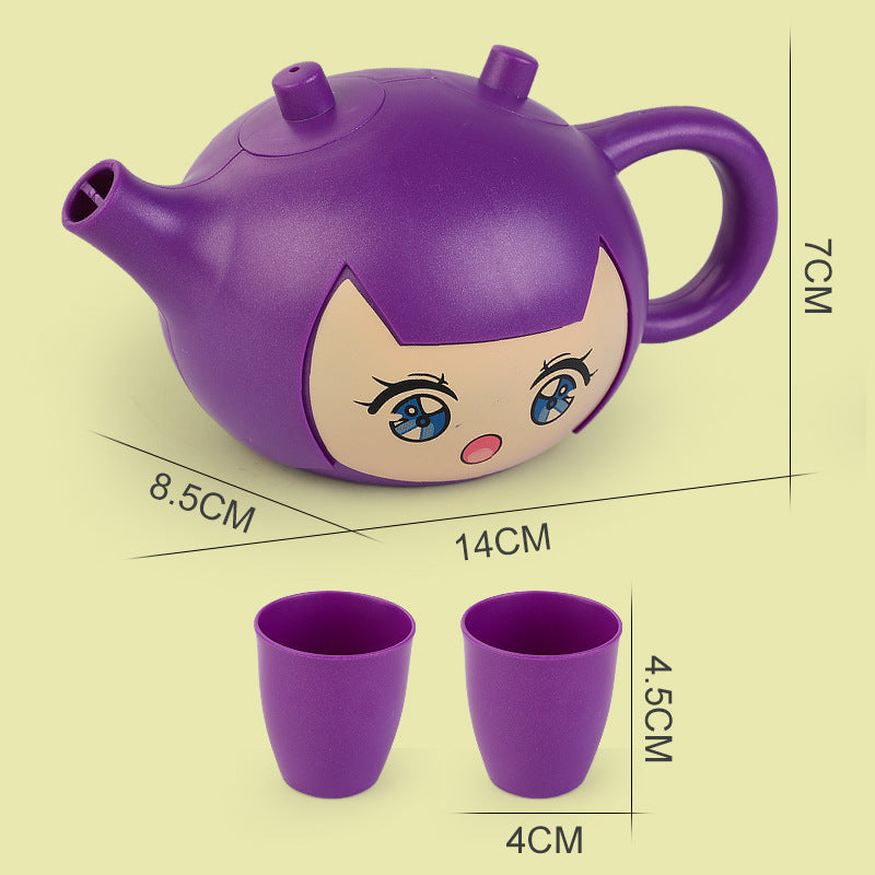 Internet Celebrity Children's Magic Teapot Interactive Toy Gift Kids dealsniper-net Pearl Purple