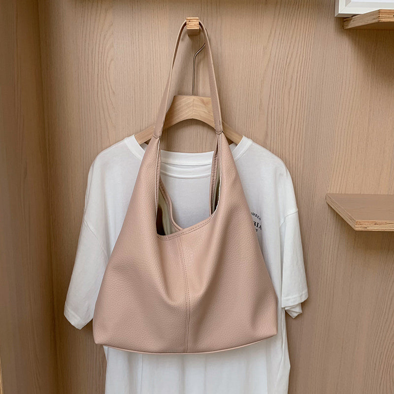 Casual Armpit Bag Women Shoulder Bag High Capacity Totes Female Shopping Bags Soft Leather Lady Purse Handbags Women DealSniper.net