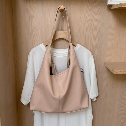 Casual Armpit Bag Women Shoulder Bag High Capacity Totes Female Shopping Bags Soft Leather Lady Purse Handbags Women DealSniper.net