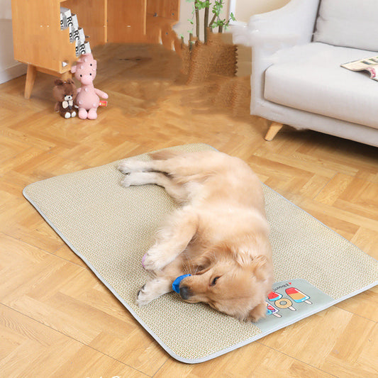 Pet Mat Dog Sleeping Non Slip Pets dealsniper-net Summer ice cream 2XL