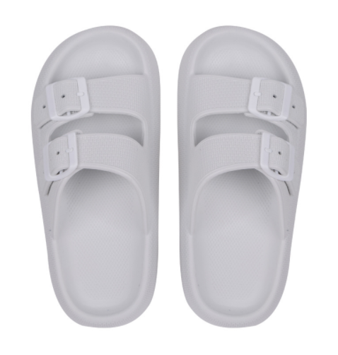 Summer Women Outdoor Indoor Thick-soled Eva Sandals And Slippers Women DealSniper.net White 35to36