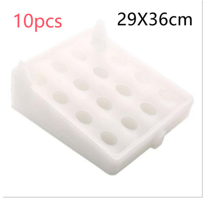 Multifunctional Durable Plastic Laundry Storage Fold Board House DealSniper.net White 29X36cm 10pcs