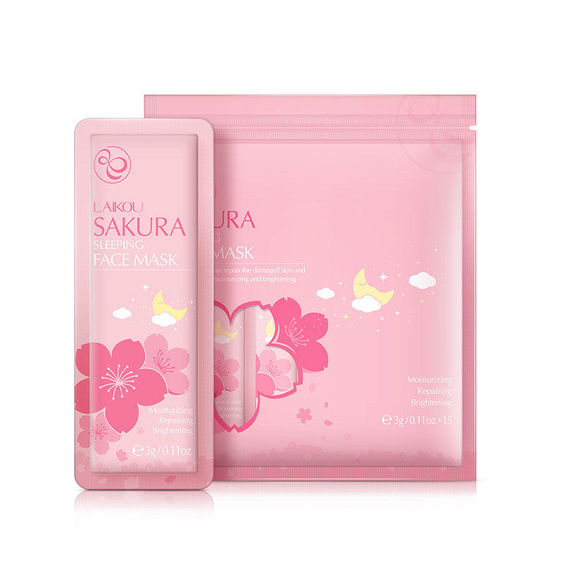 LAIKOU Sakura Sleeping Mask Beauty DealSniper.net Cherry blossoms