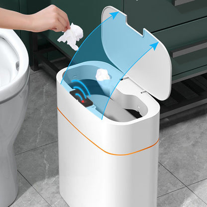 Smart Trash Can With Lid For Bedroom And Living Room Kitchen