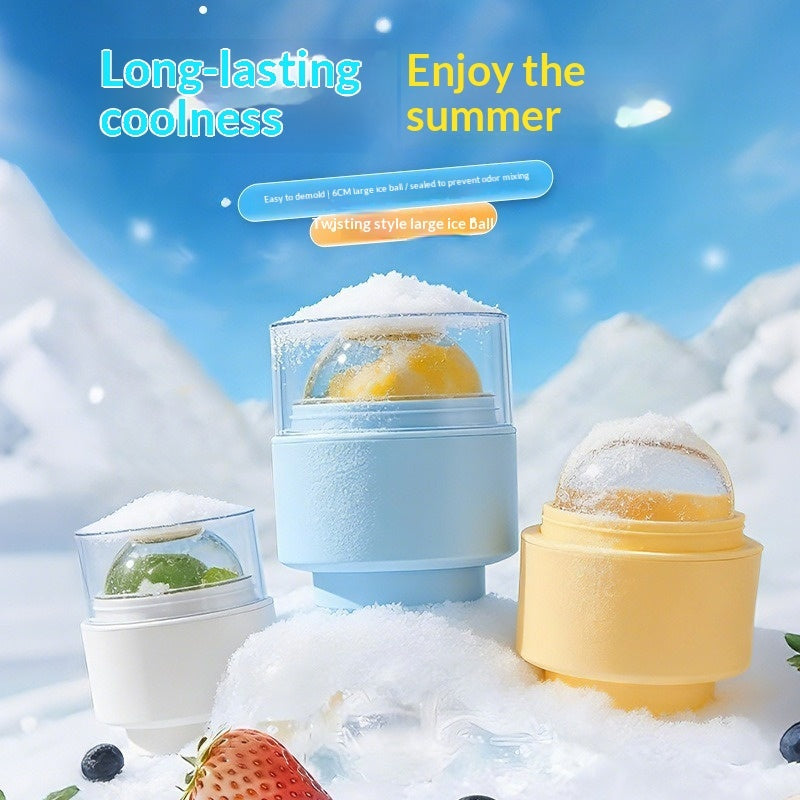 Practical 6cm Ice Ball Mold Plastic Quick-freezing Ice Sphere Mold Kitchen DealSniper.net