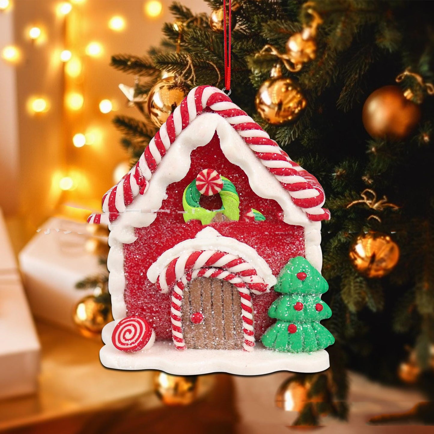 Creative Christmas Pendant For Mini Christmas House