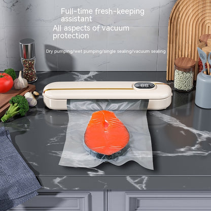 Automatic Fresh-keeping Vacuum Sealing All-in-one Machine