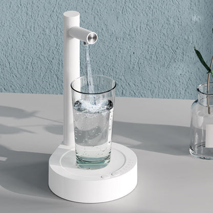 Desk Dispenser Electric Water Gallon Automatic Water Bottle House DealSniper.net White USB
