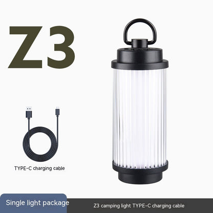Camping LED Battery Tent Light Outdoor Home Decor Gym From House Black Z3 Single Light USB