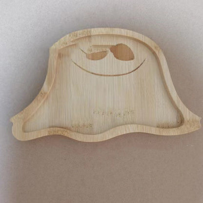 New Halloween Pumpkin Plate Ghost Tray Kitchen DealSniper.net Ghost Shadow