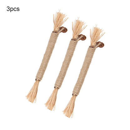 3 Pack Silvervine Sticks For Cats Cat Chew Toy For Dental Care Pets Gym From House Thick