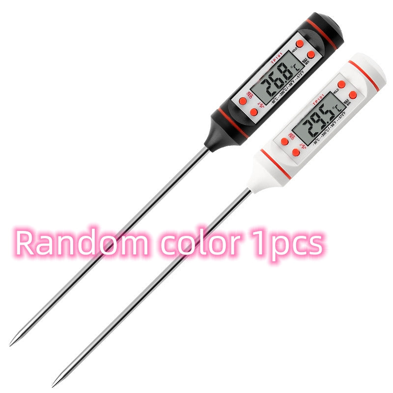 Kitchen oil thermometer kitchen barbecue baking temperature Kitchen Gym From House default
