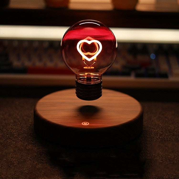 Magnetic Suspension Bulb Love Small Night Lamp Desktop Decoration Home Decor DealSniper.net