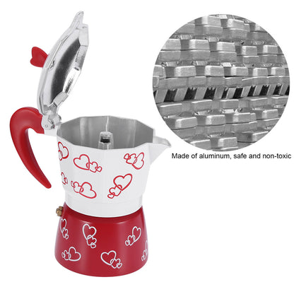 Aluminum Durable Coffee Maker Kettle Pot Household Office(S) Kitchen DealSniper.net