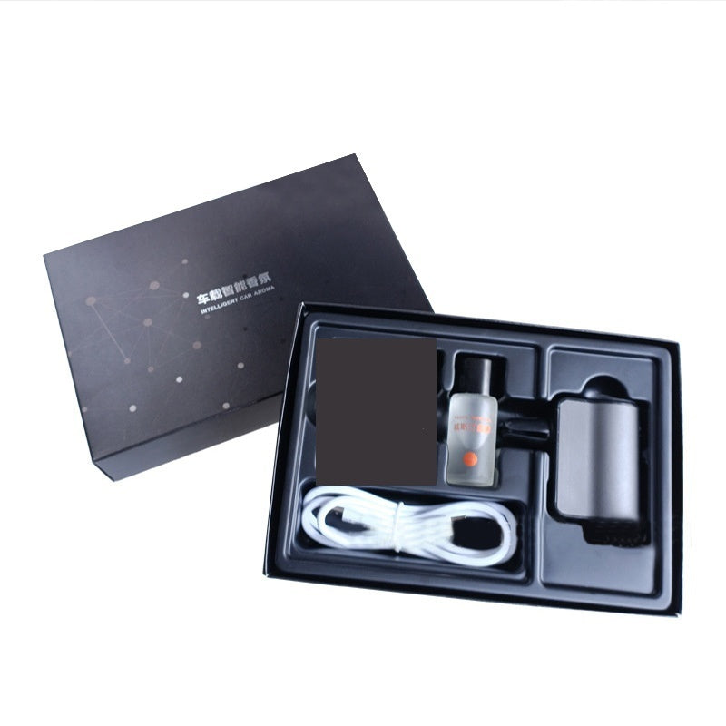 Intelligent Spray Car Mounted Fragrance Machine Air Outlet Vehicle DealSniper.net English Version 1 Bottle Chanel