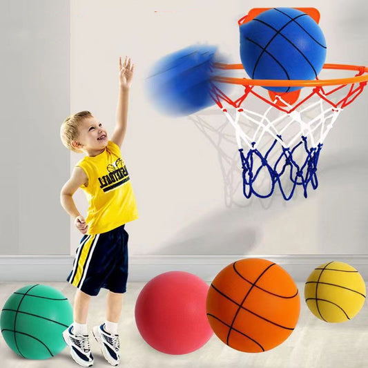 Silent High Density Foam Sports Ball Indoor Mute Basketball