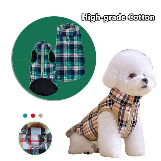 Winter Pet Dog Clothes Heavy Cotton Pet Clothes Jacket