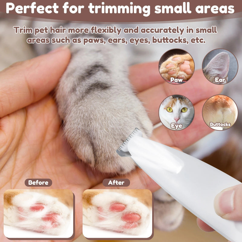 Pets Dog Paw Trimmer With LED Light Dog Clippers Pets dealsniper-net