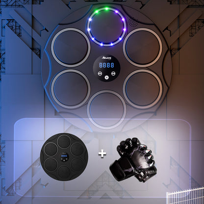 Smart Bluetooth Music Boxing Target Fitness Training Aid Sports Gym From House Boxing Target Suit A Colored Lights