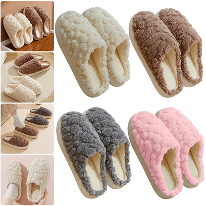 Home Fuzzy Slipper Unisex Cartoon Winter Plush Slipper Women dealsniper-net