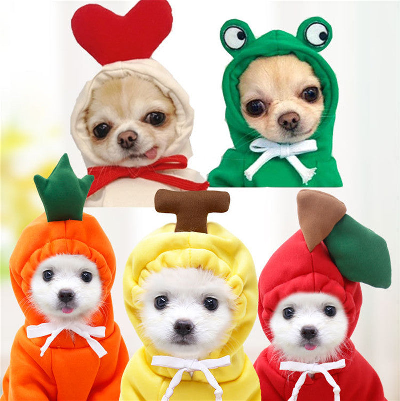 Dog Autumn And Winter Clothing Love Two Legged Clothing Pets dealsniper-net