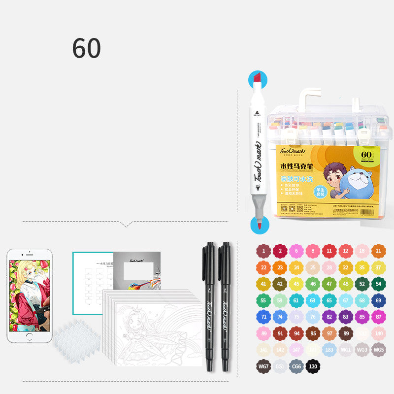 Watercolor Pen Children Elementary School Kindergarten Set Kids dealsniper-net 15style