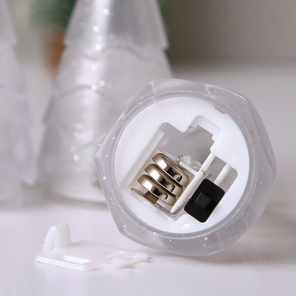 Christmas Decorations Christmas Tree Transparent Crystal Night Light Holidays Gym From House