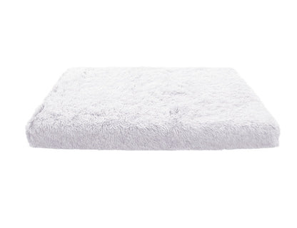 Cushion Nest Deep Sleep Dog Sofa Bed Soft Plush Foam Pets Gym From House White M