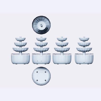Fountain Water Drop Humidifier Home Office Aroma Diffuser House Gym From House