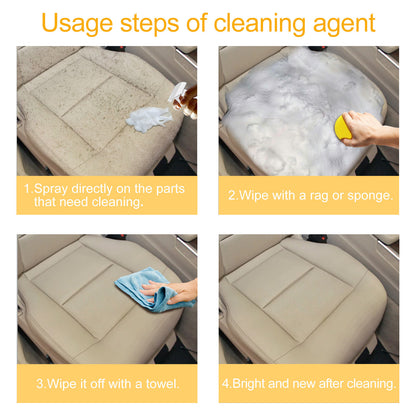 Car Interior Wash-free Decontamination Foamed Cleaner