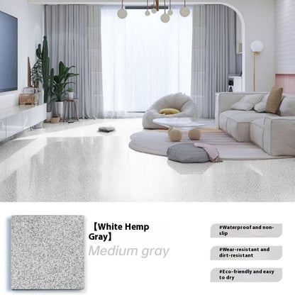 Cement Floor Paint Outdoor Wear-resistant And Anti-skid House DealSniper.net White hemp color 1 Style