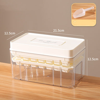 Home Fashion Personality Ice Cube Mold Kitchen dealsniper-net White