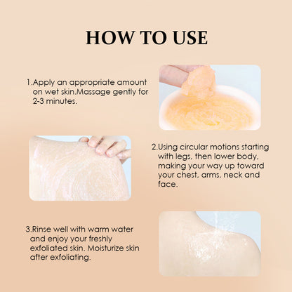 Turmeric Body Cleanser Facial Scrub Cleansing Oil Control Beauty Gym From House