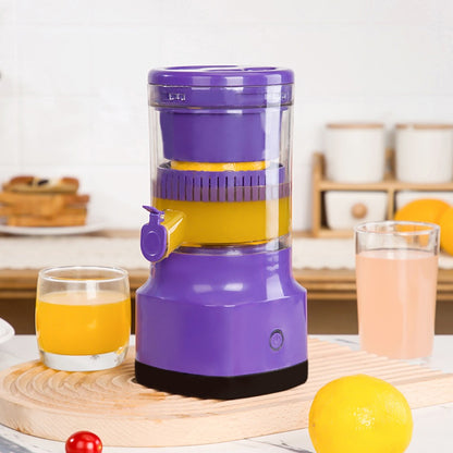 Electric Orange Juicer Lemon Juicer Squeezer Usb Rechargeable Kitchen dealsniper-net Purple Dual Battery