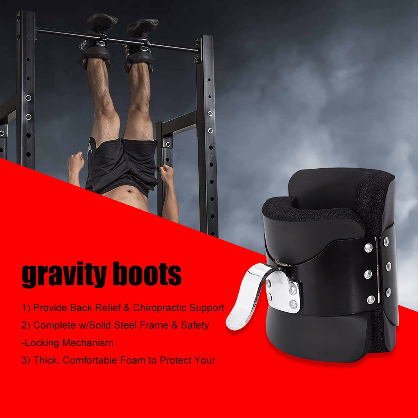 Solid Steel Frame Fitness Strength Training Gravity/ Sports dealsniper-net