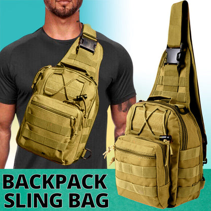 Tactical Chest Bag Backpack Military Sling Shoulder Fanny Pack Cross Body Pouch Men DealSniper.net