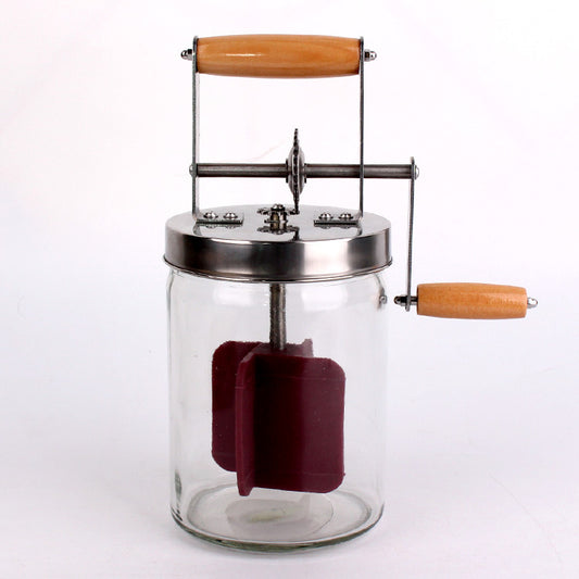 Hand Butter Blender Home Kitchen Vintage Glass Bottle Kitchen Gym From House