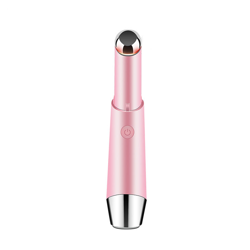 Mini Eye Massager Electric Vibration Anti-Ageing Wrinkle Dark Circles Beauty dealsniper-net Pink USB