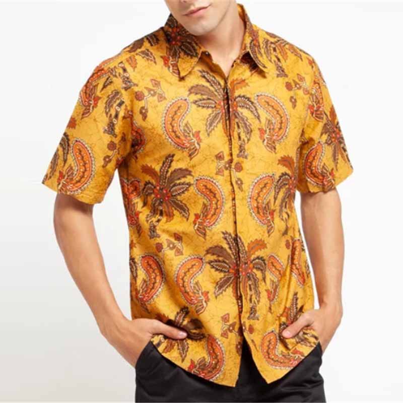 3D Personalized Printing T-shirt Summer Loose Short Sleeve Lapel Men DealSniper.net