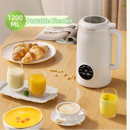 110V-220V 1200ml Soybean Milk Machine Multifunction Juicer Kitchen Gym From House
