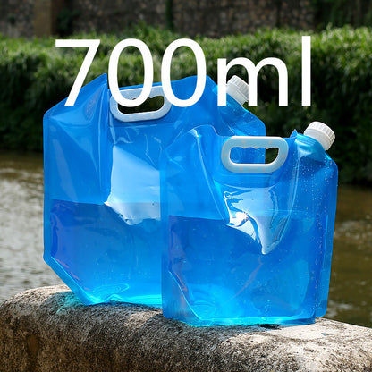 PVC Outdoor Camping Hiking Foldable Portable Water Bags Container Outdoor dealsniper-net