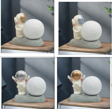 Modern Creative Astronaut Small Night Lamp Decoration Home Decor dealsniper-net Set