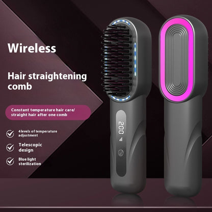 Negative Ion Straight Comb Blue Light Hair Care Beauty dealsniper-net