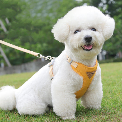 Hot Sale Dog Breast Strap Anti Breaking Loose Pet Harness Pets dealsniper-net