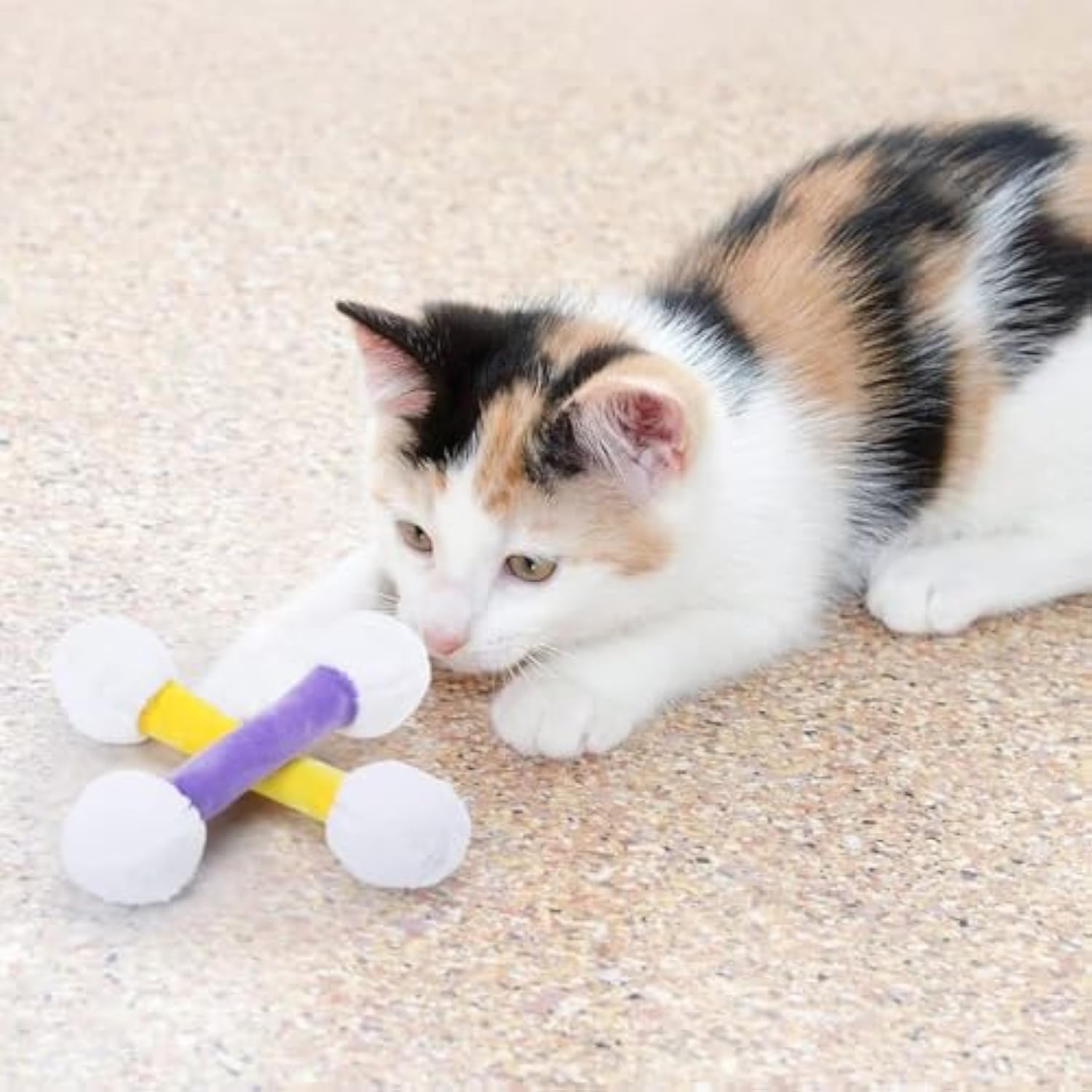 Swabs Catnip Toys Set Of Soft Plush Cat Kicker Toys Pets dealsniper-net
